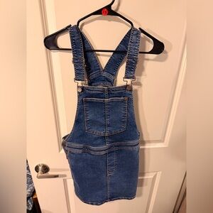 Classic Blue Women's Denim Overalls